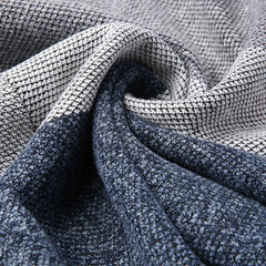 Mens Colour Block Zip Cardigan Sweater - View 4