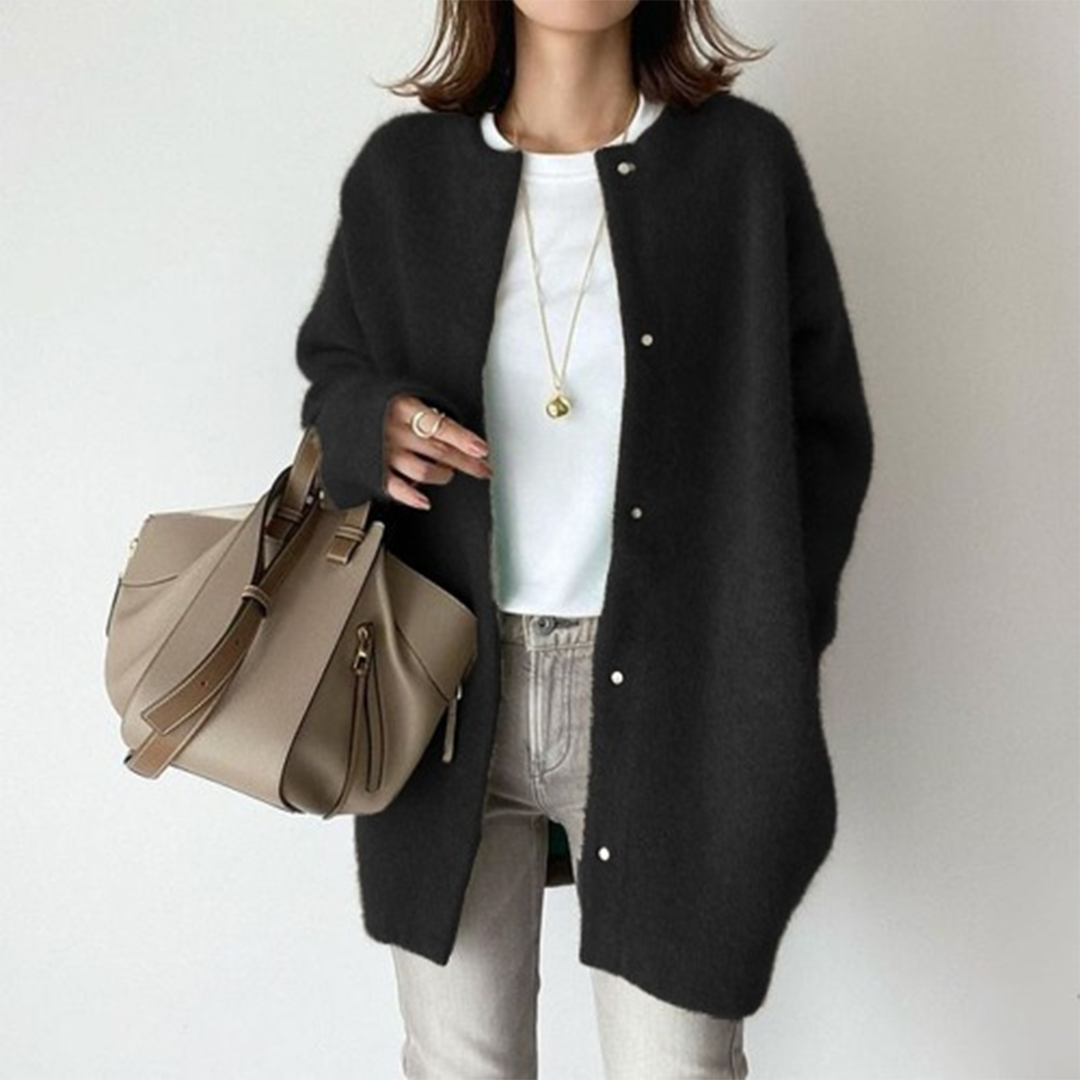 Longline Open Front Cardigan Coat Women - View 3