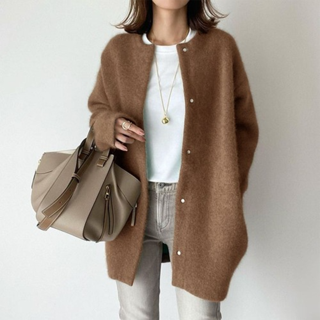 Longline Open Front Cardigan Coat Women - View 4