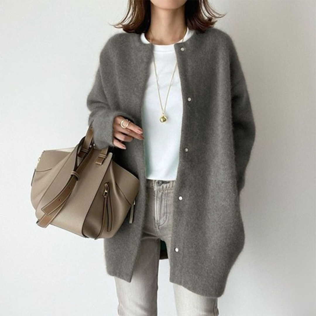 Longline Open Front Cardigan Coat Women - View 5