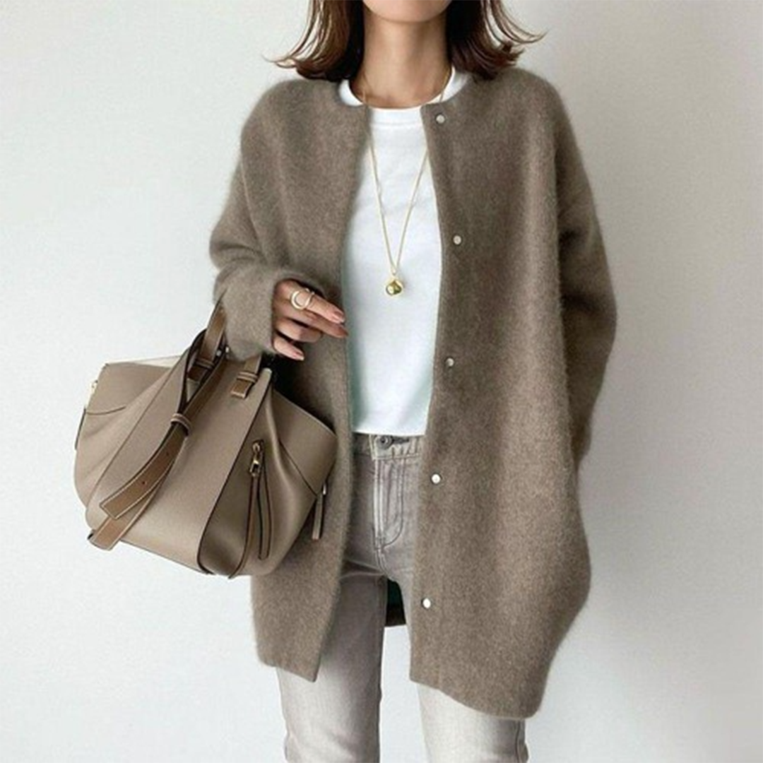 Longline Open Front Cardigan Coat Women - View 6