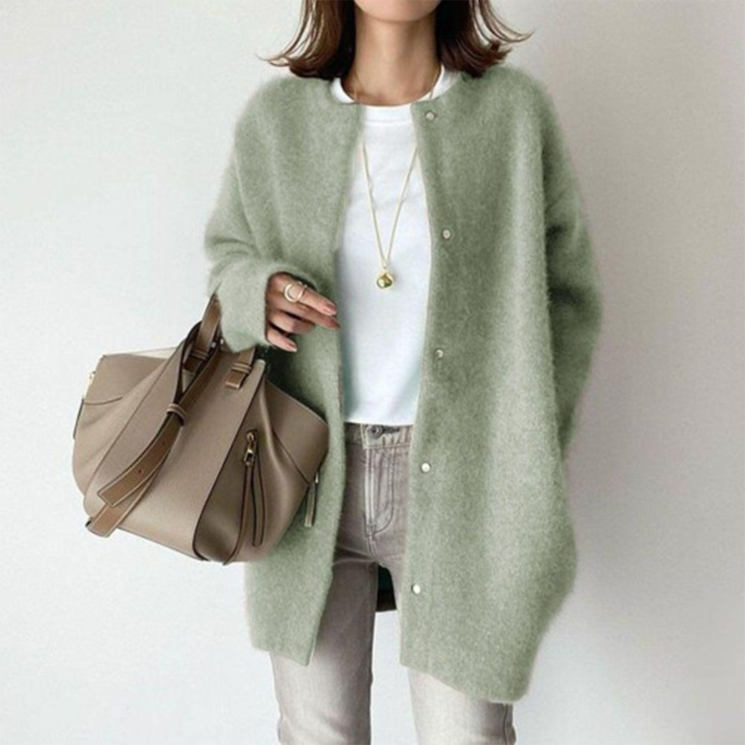 Longline Open Front Cardigan Coat Women - View 7