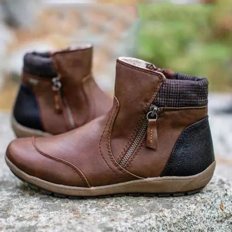 Buckle Ankle Boots Women Comfort