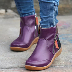 Buckle Ankle Boots Women Comfort - View 10