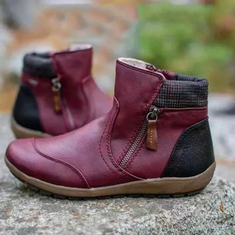 Buckle Ankle Boots Women Comfort - View 2