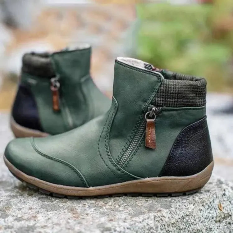 Buckle Ankle Boots Women Comfort - View 4