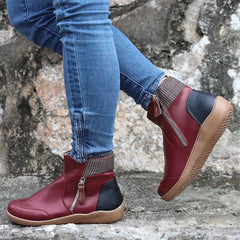 Buckle Ankle Boots Women Comfort - View 6