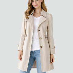 Classic Trench Coat Women Belted - View 5
