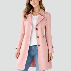 Classic Trench Coat Women Belted - View 6