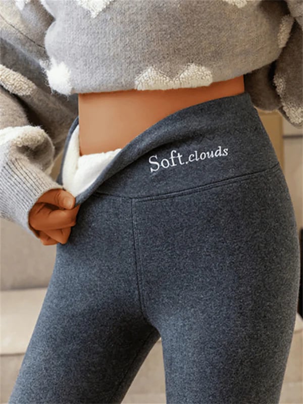 Fleece Lined Leggings Women Thermal