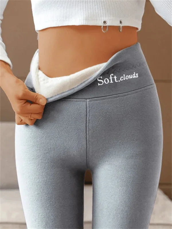Fleece Lined Leggings Women Thermal - View 5
