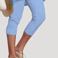 Cropped Capri Leggings Women High Waist - View 2