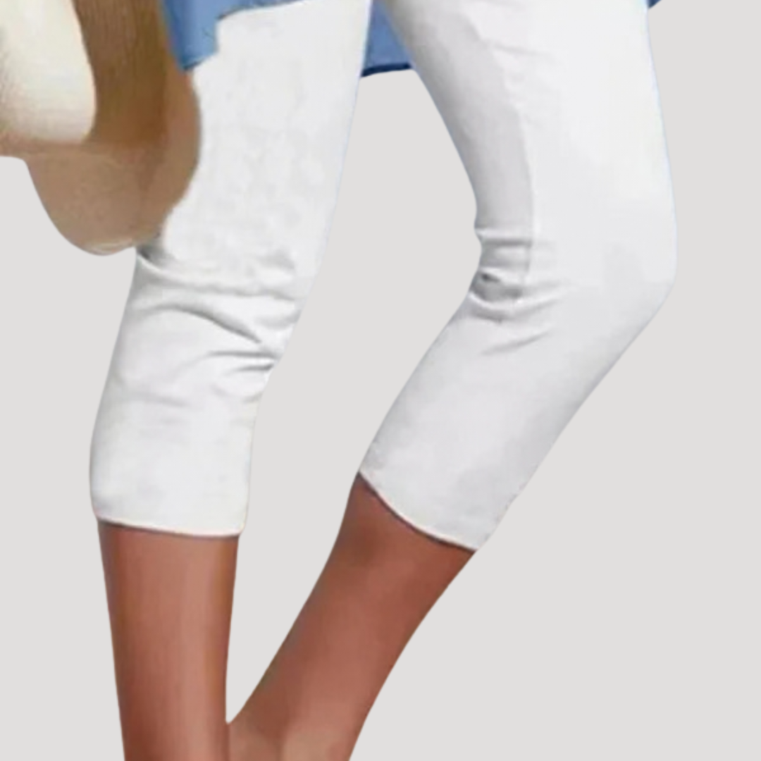 Cropped Capri Leggings Women High Waist - View 4