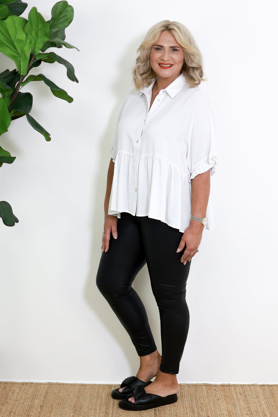 Plus Size Leggings Women High Waisted